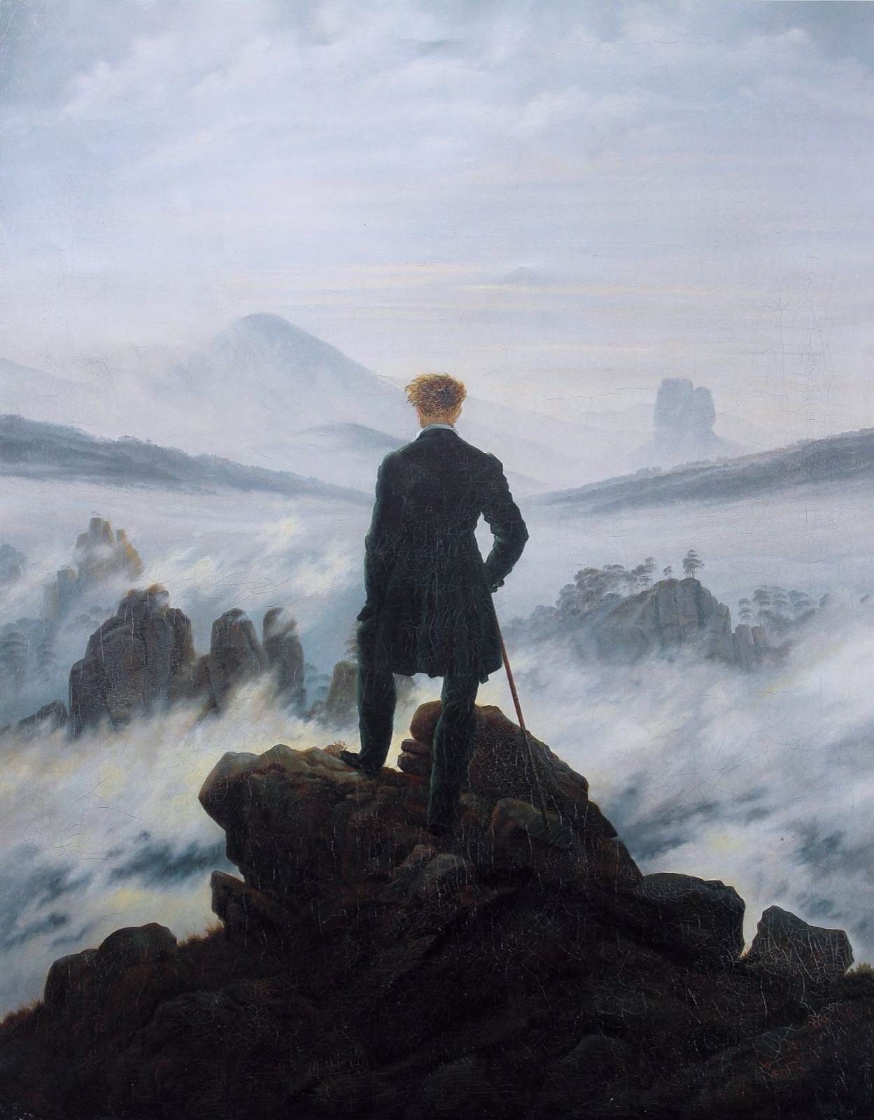 ‘Wanderer above the Sea of Fog’ by Caspar David Friedrich