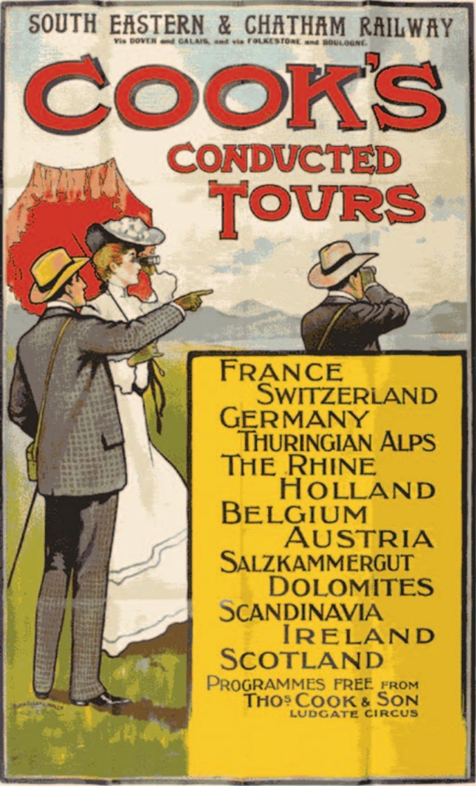 Thomas Cook tours poster to Switzerland